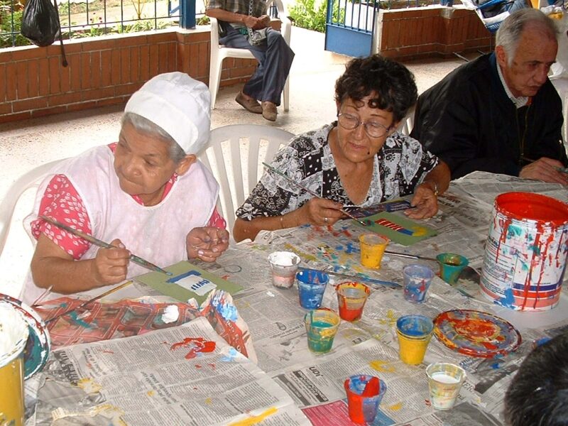 Caregivers and grandparents sharing